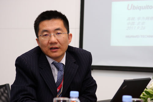 華為網(wǎng)絡產(chǎn)品線副總裁高戟